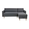 Foret 3 Seater Storage Sofa Bed Lounge Corner Couch Furniture Ottoman Chaise