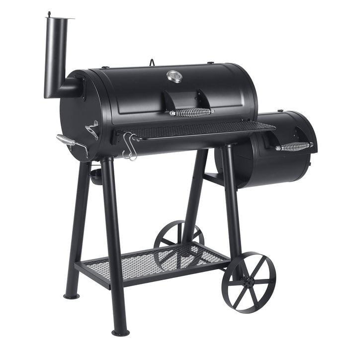 Jumbuck BBQ Offset Smoker With Sidebox