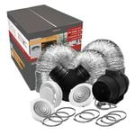 Deflecto Heat Transfer Kit - 1 to 2 Rooms