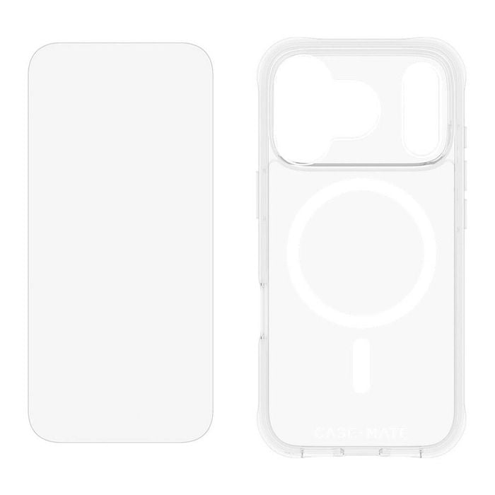2pc Case-Mate Case & Screen Protection Set w/MagSafe For iPhone 17 Pro 6.3in