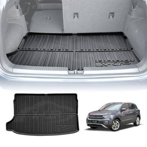 Heavy Duty Cargo Trunk Mat Boot Liner Luggage Tray for Volkswagen T-Cross 2019-Onwards