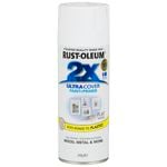 Rust-Oleum 2X Ultra Cover Flat White Spray Paint 340g 