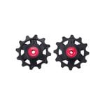 BBB Rollerboys Derailleur Pulleys 12T-12T Ceramic Sram Road Black 12T Black