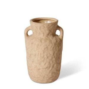 E Style Natalia 24cm Cement Flower Vase Decor - Brown