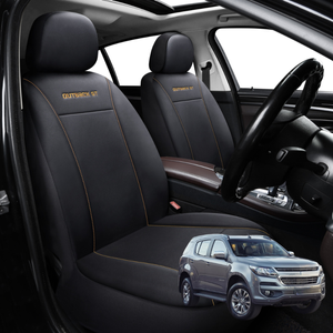 Car Seat Cover for Holden Trailblazer 2016 - 2020 RG - Black-Front Only