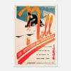 Galrie Nobl School of Champions Italy Vintage Ski Poster - Stylish Home Decor, Poster Only, A0 84 x 119cm (33 X 47inch)