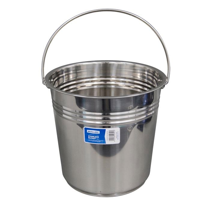 Malloy 9L Stainless Steel Bucket