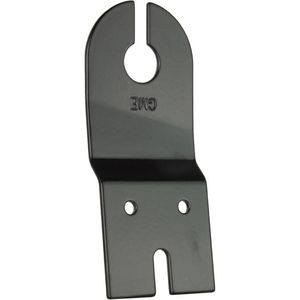 GME Stainless Steel Antenna Mounting Bracket For Toyota HiLux Guard 2mm Black