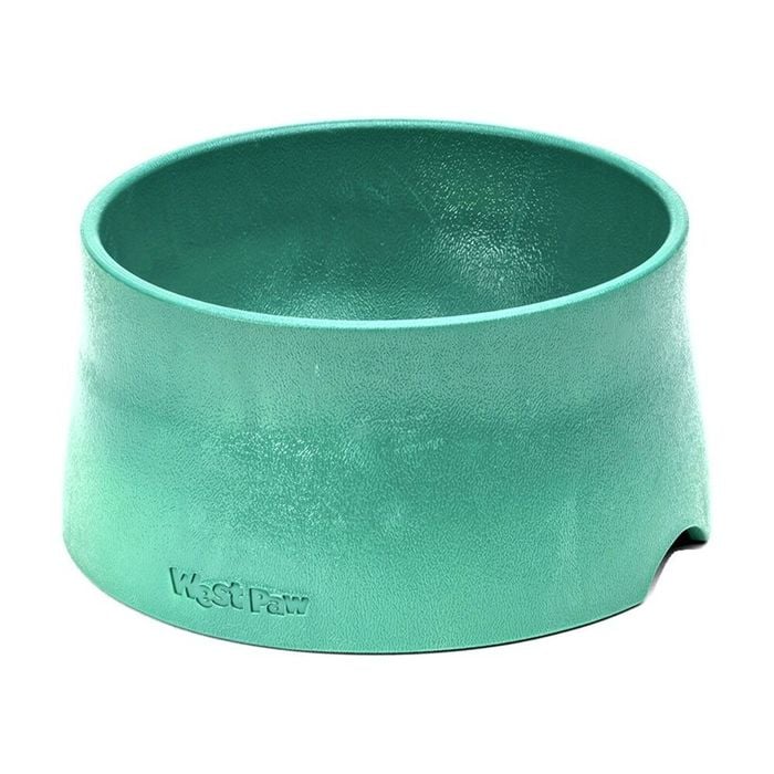 West Paw Non-slip Pet Dog Feeding & Drinking Water Bowl 18cm Kelp
