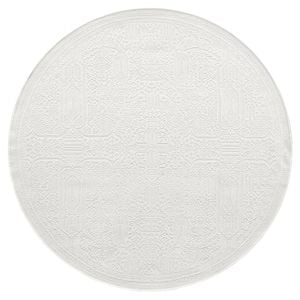 Grande Jacquard Rug Ivory - 200 X 200 Cm