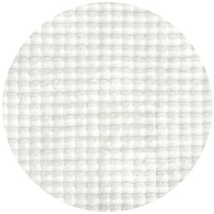 The Rug Connection Pop Snow White 150x150cm - Small Round Washable Indoor Rug