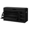 ALFORDSON Shoe Cabinet Storage Rack Black
