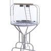 Yes4pets White Bird Cage Parrot Playpen Gym Toy Stand With Ladder On Wheels