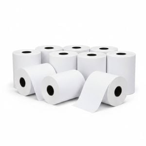10x Thermal Paper Rolls 80x80mm - 47.5m Register EFTPOS POS Receipt Bulk