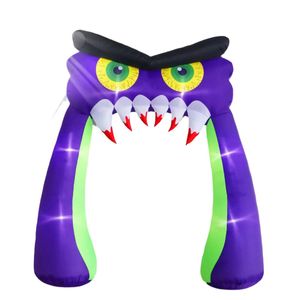 Lifebay 10FT Giant Owl Halloween Inflatable Archway with LED Lights