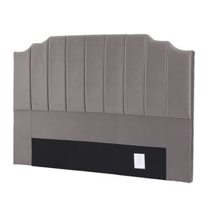 Artiss Bed Head Headboard King Velvet 183cm - Grey
