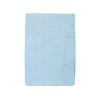 Sky Blue Bassinet Fitted Sheet with a Flat Sheet Sewed Attached