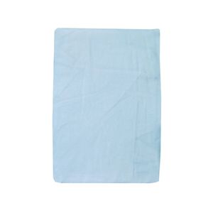 Sky Blue Bassinet Fitted Sheet with a Flat Sheet Sewed Attached