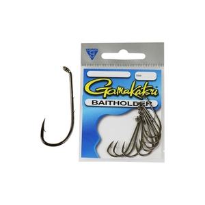 Gamakatsu Baitholder Black Fishing Hook Standard Pack 2/0 (7pcs)