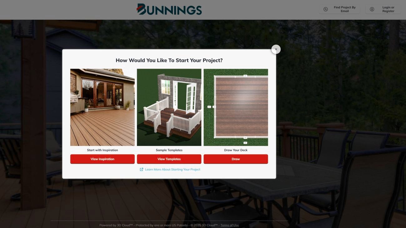 Three images of decking with writing about the stages in preparing to install decking at your house.