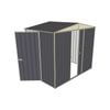 Build-a-Shed 2.3 x 1.5 x 2.3m Front Gable Dual Door Narrow Shed - Grey