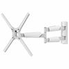 Barkan 13" - 77" White Extra Long TV Wall Mount, Full Motion