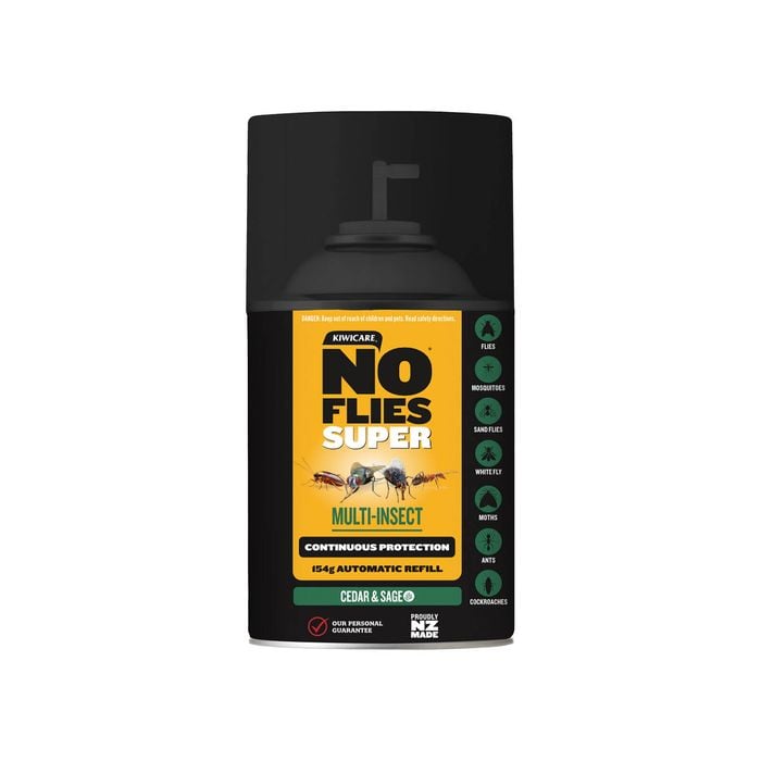 Kiwicare No Flies Super Multi-Insect Automatic Refill Cedar & Sage