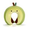 Catzon Cute Cartoon U-Shaped Memory Foam Neck Pillow Travel Essentials-Avocado