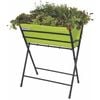 Vegtrug Poppy Felt Raised Garden Planter - Lime Green