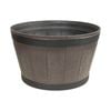 Eden 52 x 31cm Resin Whiskey Barrel Planter