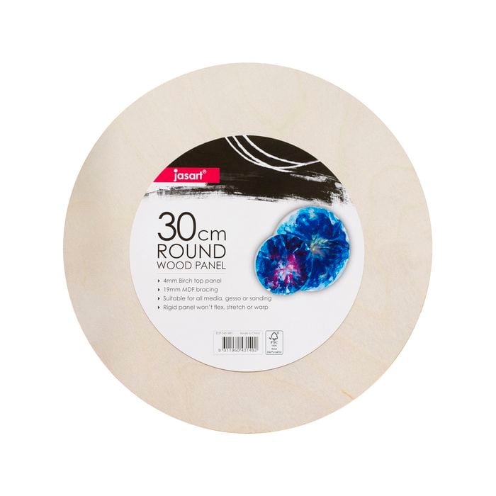 Jasart 30cm Round Artist Panel