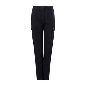 Citeco Size 14 Black Womens Cotton Stretch Cargo Pant