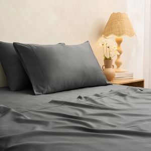 Sheraton Luxury – Egyptian Cotton Rich Charcoal Queen Sheet Set