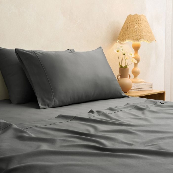 Sheraton Luxury – Egyptian Cotton Rich Charcoal Queen Sheet Set