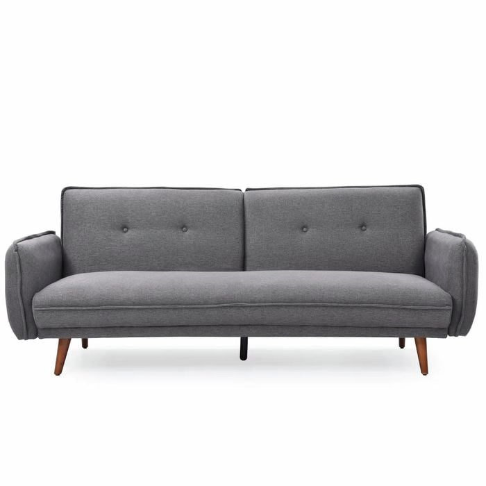 Sarah Dark Grey 3 Seater Sofa Bed