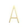 Sandleford 120mm Brass Toorak Letter A