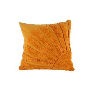 Maine & Crawford Barbie 50x50cm Cotton Fringed Cushion - Yellow