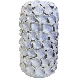 LVD Ceramic Flower Vase Shell Disc Large Decorative Home Decor