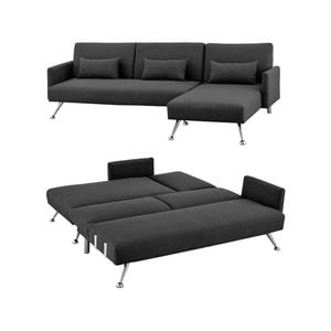 Foret 3 Seater Sofa Bed Modular Corner Lounge Couch