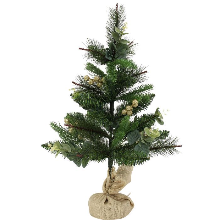 LVD PVC Christmas Tree Wonder Home/Office/Living Room Display Decor 32x60cm