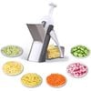Catzon 5-in-1 Mandoline Slicer Adjustable Thickness 0.1-8mm-Grey