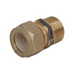 Brasshards 20C x 20MI Brass Male Compression Union