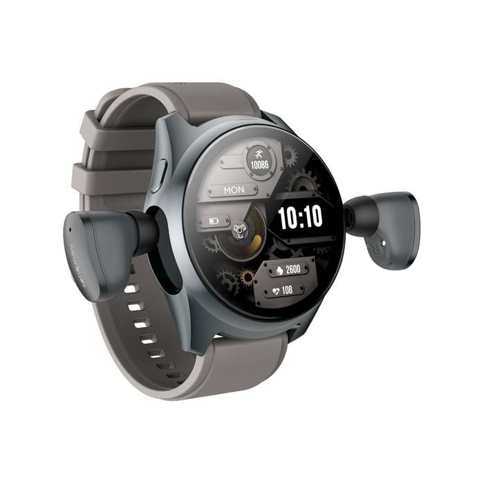 Aipower Smart Watch With Earbuds Pop-up Headphones 4g Music Fitness Tracker W28 Pro
