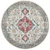 Pathway 705 Silver 240x240cm - Large Round Transitional Pet Friendly Indoor Rug