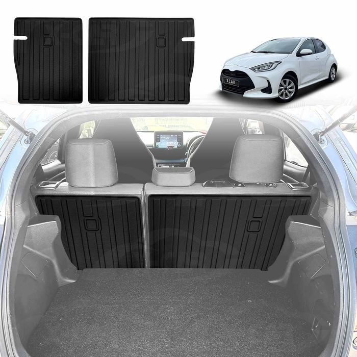 Back Seat Protector for Toyota Yaris Hatch 2020-Onwards  Car Seat Kick Mats Cover