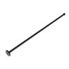 Emro 19 x 900mm Matte Black Shower Rail Ceiling Support