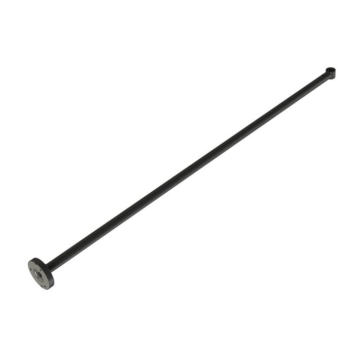Emro 19 x 900mm Matte Black Shower Rail Ceiling Support