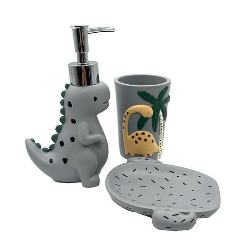 Living Elements Dinosaurs Kids Bathroom Set - Bunnings Australia