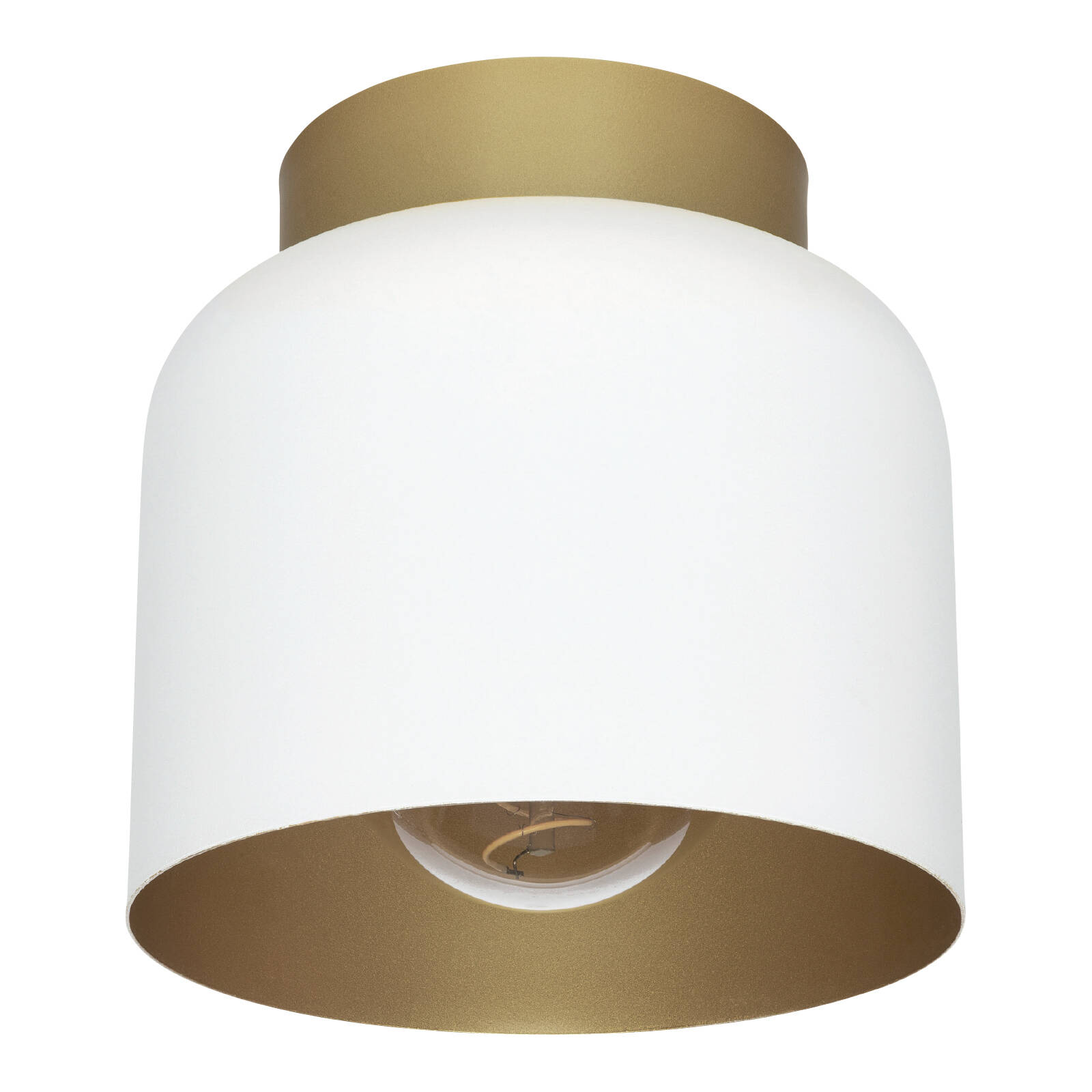 Brilliant Rene 18cm White DIY Install Batten Fix Light Shade Bunnings Australia