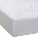 Dreamz Terry Cotton Fitted Mattress Protector Single